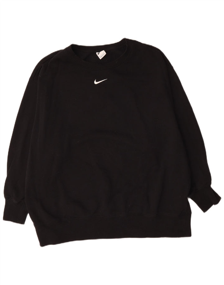 Nike - Sudadera para hombre (2XL, algodón), color negro