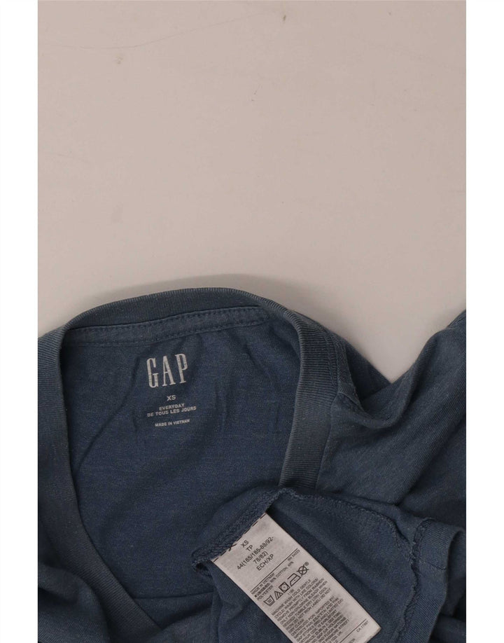 Camiseta Gap Hombre Top XS Algodón Azul