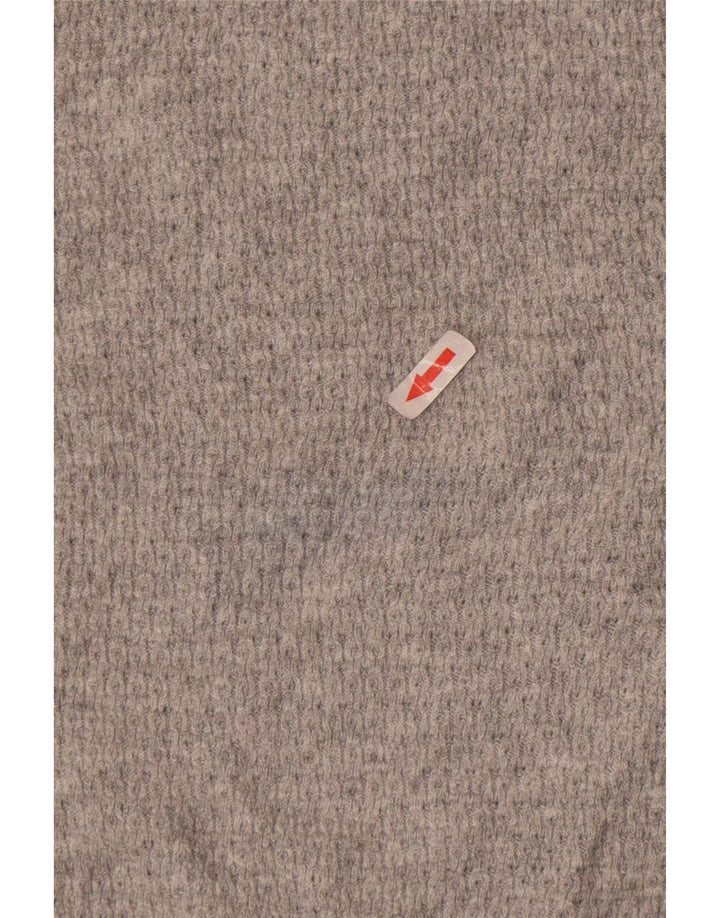 Marks & Spencer Suéter de cuello redondo para mujer UK 10 Small Grey