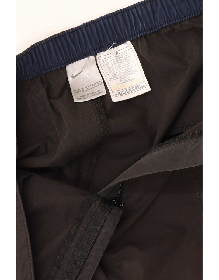 Nike Pantalones casuales rectos para mujer US 4/6 Small W30 L29 Gris Poliéster