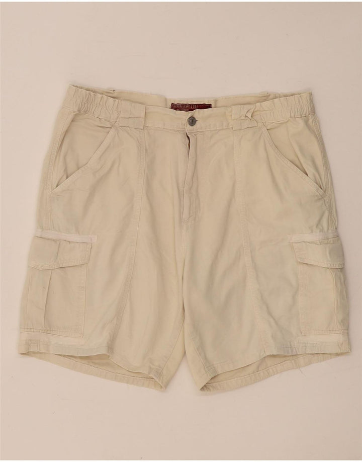 Carrera Pantalones cortos cargo para hombre W38 XL Beige