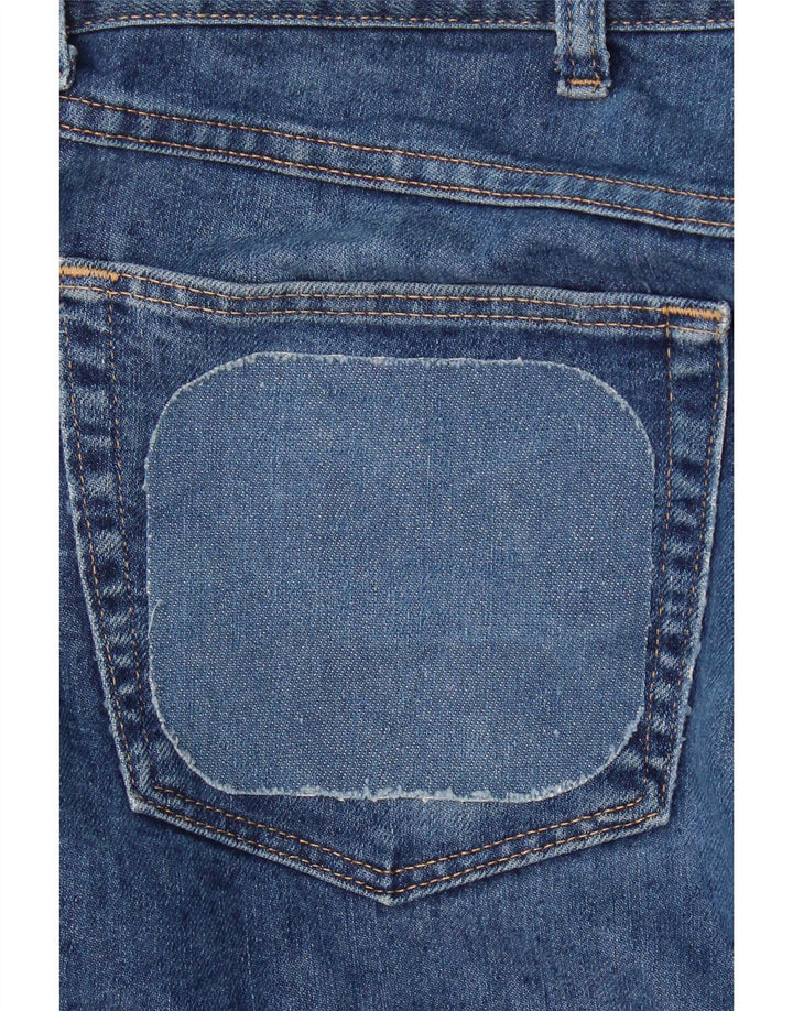 Vaqueros Wrangler Mujer Regular Fit Rectos W40 L29 Algodón Azul