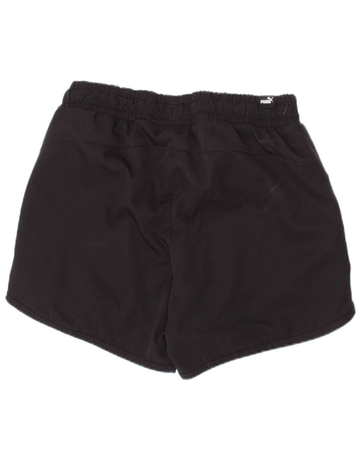 Puma Pantalones cortos deportivos para niño 7-8 años Negro Poliéster