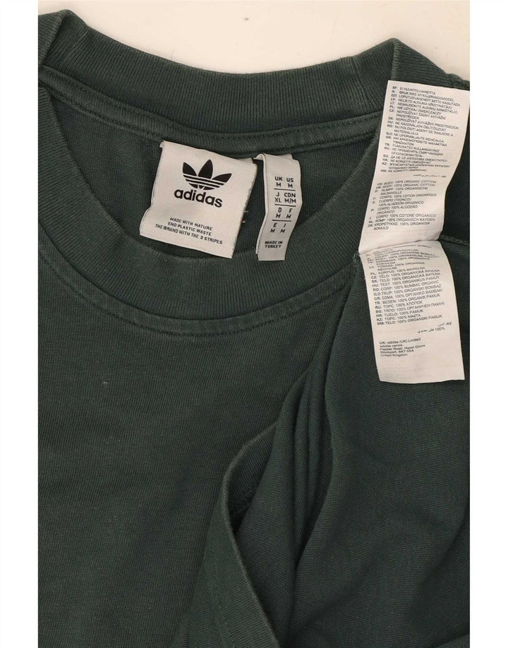 Camiseta Adidas Hombre Top Medium Verde Algodón