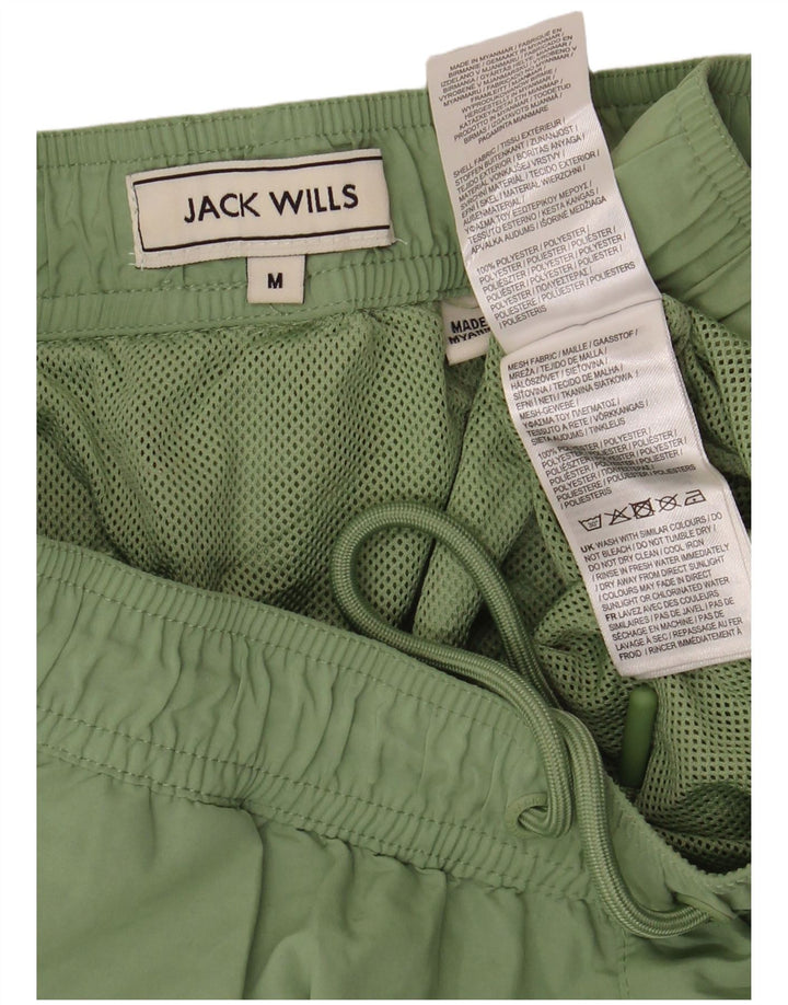 Pantalones cortos deportivos para hombre Jack Wills Poliéster verde medio