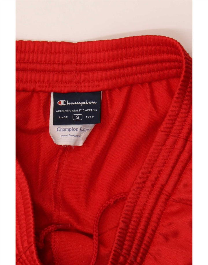 Champion Pantalones de chándal para mujer UK 8 Small Poliéster rojo
