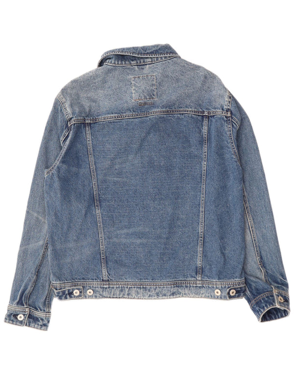 SUPERDRY Chaqueta vaquera para hombre ES 42 XL Algodón azul