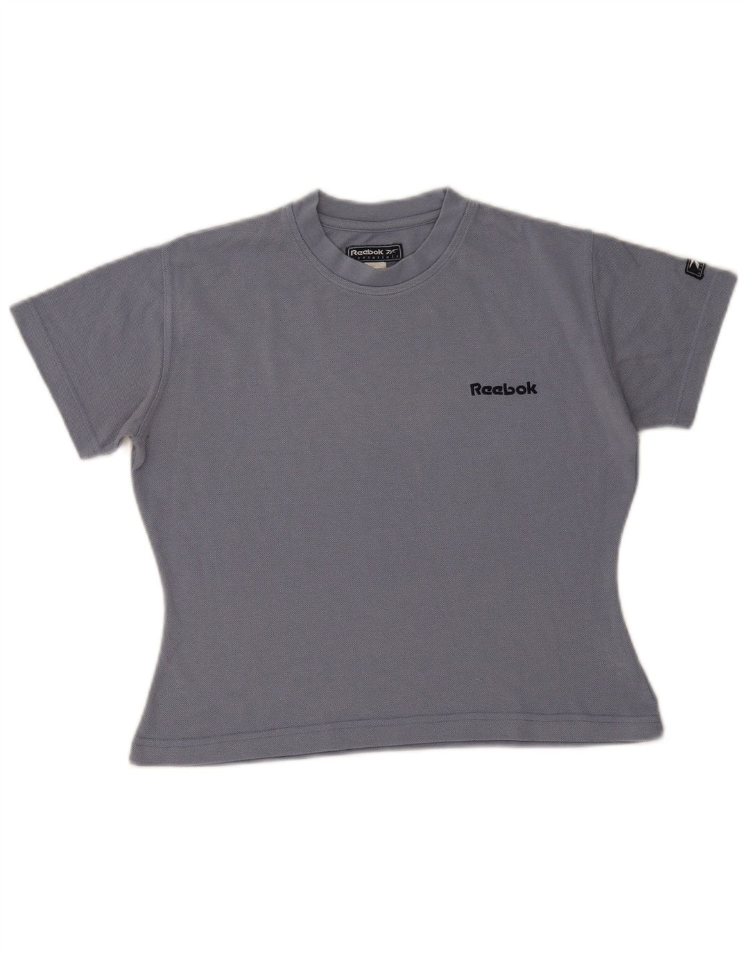 Reebok Camiseta corta para mujer UK 10 Small Grey