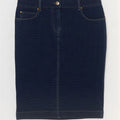 Falda Vaquera Mujer Marina Yachting W28 Medium Azul Marino