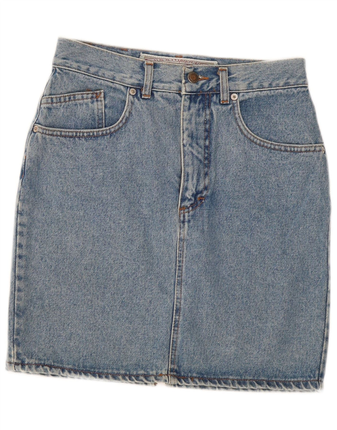 Minifalda Vaquera Mujer Tavarner W30 Azul Medio Algodón