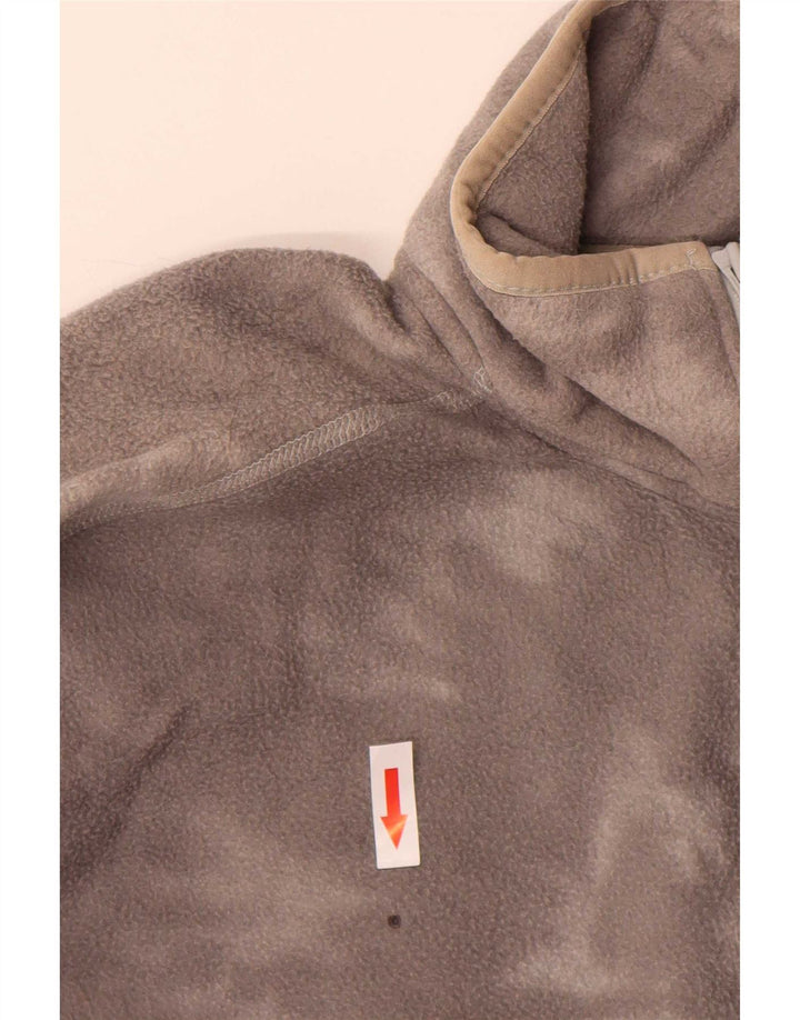 The North Face Jersey De Polar Con Cremallera Y Cuello Para Hombre Poliéster Tie Dye Gris Medio