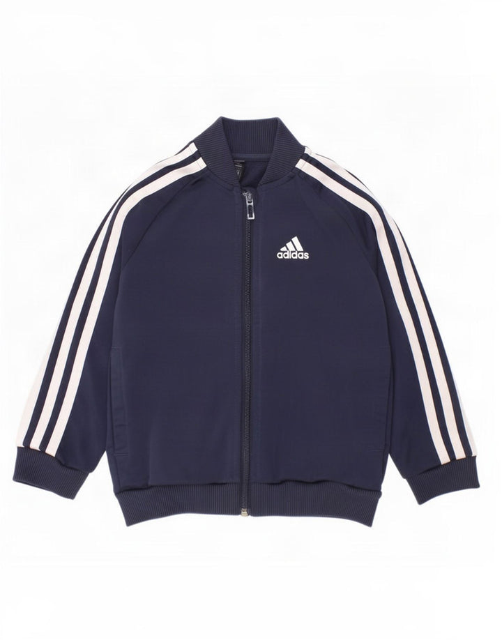 Adidas Chaqueta Chándal Niño 3-4 Años Azul Marino Poliéster