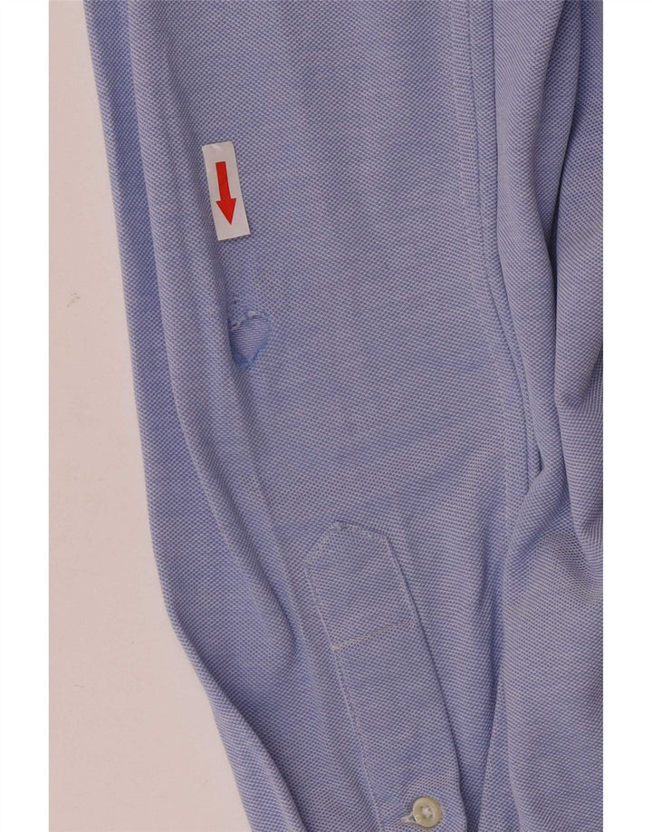 Camisa Ralph Lauren Hombre Pequeña Algodón Azul