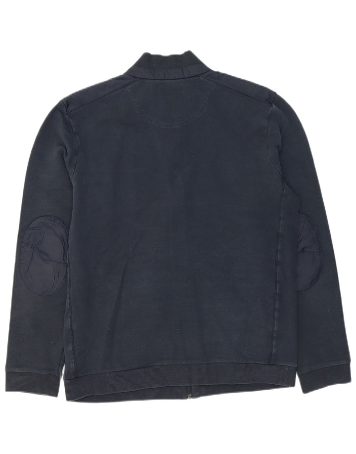 Hugo Boss Chaqueta superior de chándal de corte regular para hombre Grande Algodón azul marino