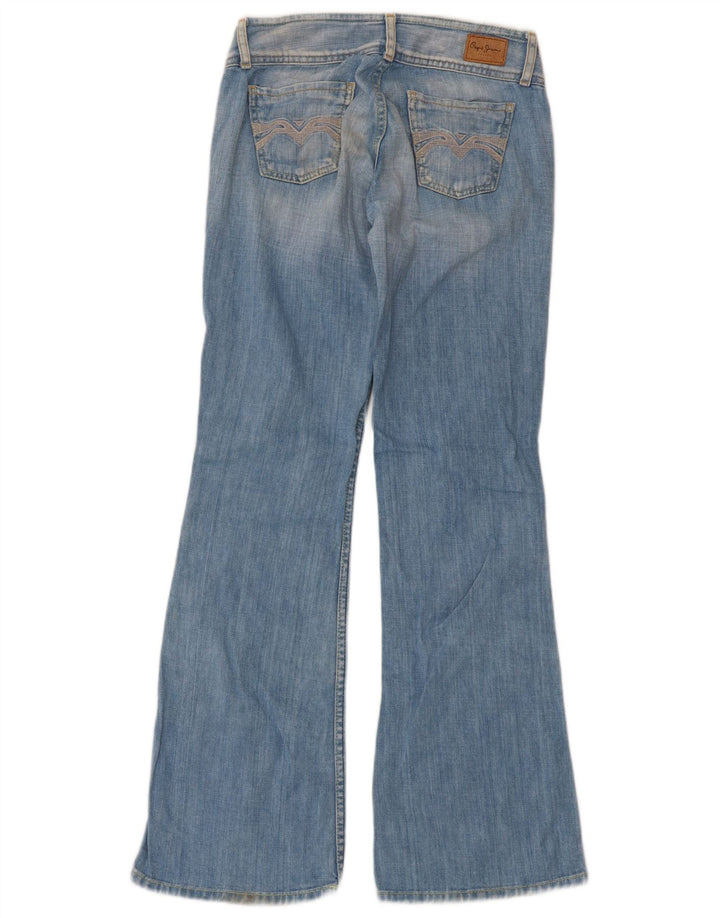 Vaqueros Acampanados Mujer PEPE Jeans W26 L30 Azul Algodón