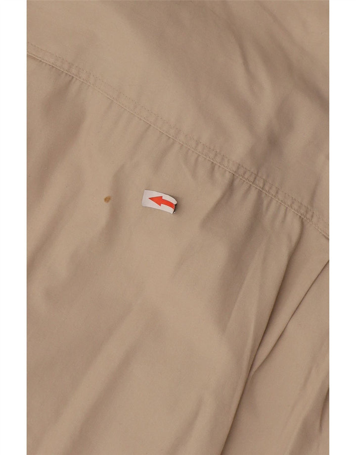 Camisa Vintage Hombre Talla 40 Mediana Beige