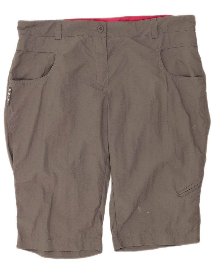 Pantalones cortos tipo cargo para mujer de Mountain Warehouse UK 44 Large W34 Nylon gris