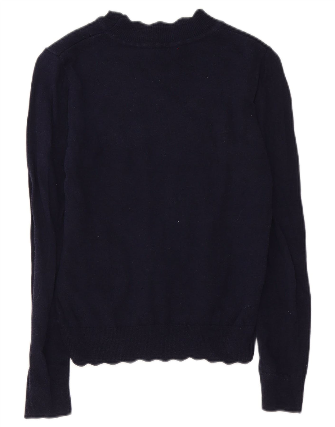 Oasis Jersey con Cuello Alto para Mujer UK 10 Small Azul Marino