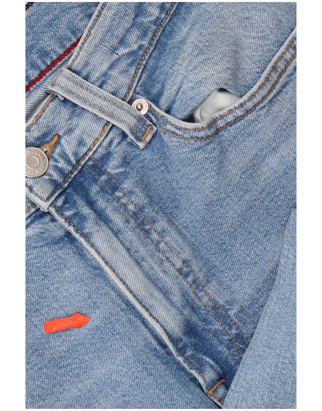 Vaqueros Tommy Hilfiger Mujer Cropped W28 L23 Algodón Azul