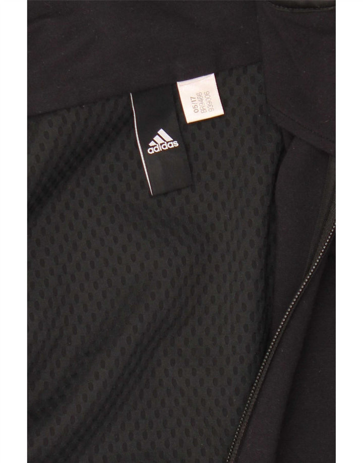 Adidas - Chaqueta de chándal para mujer, talla 40, talla M, color negro