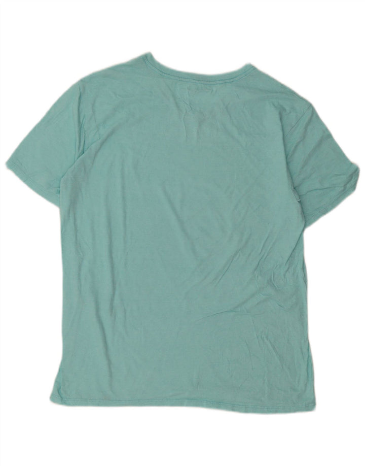 Hurley Hombre Camiseta Top Grande Turquesa Poliéster