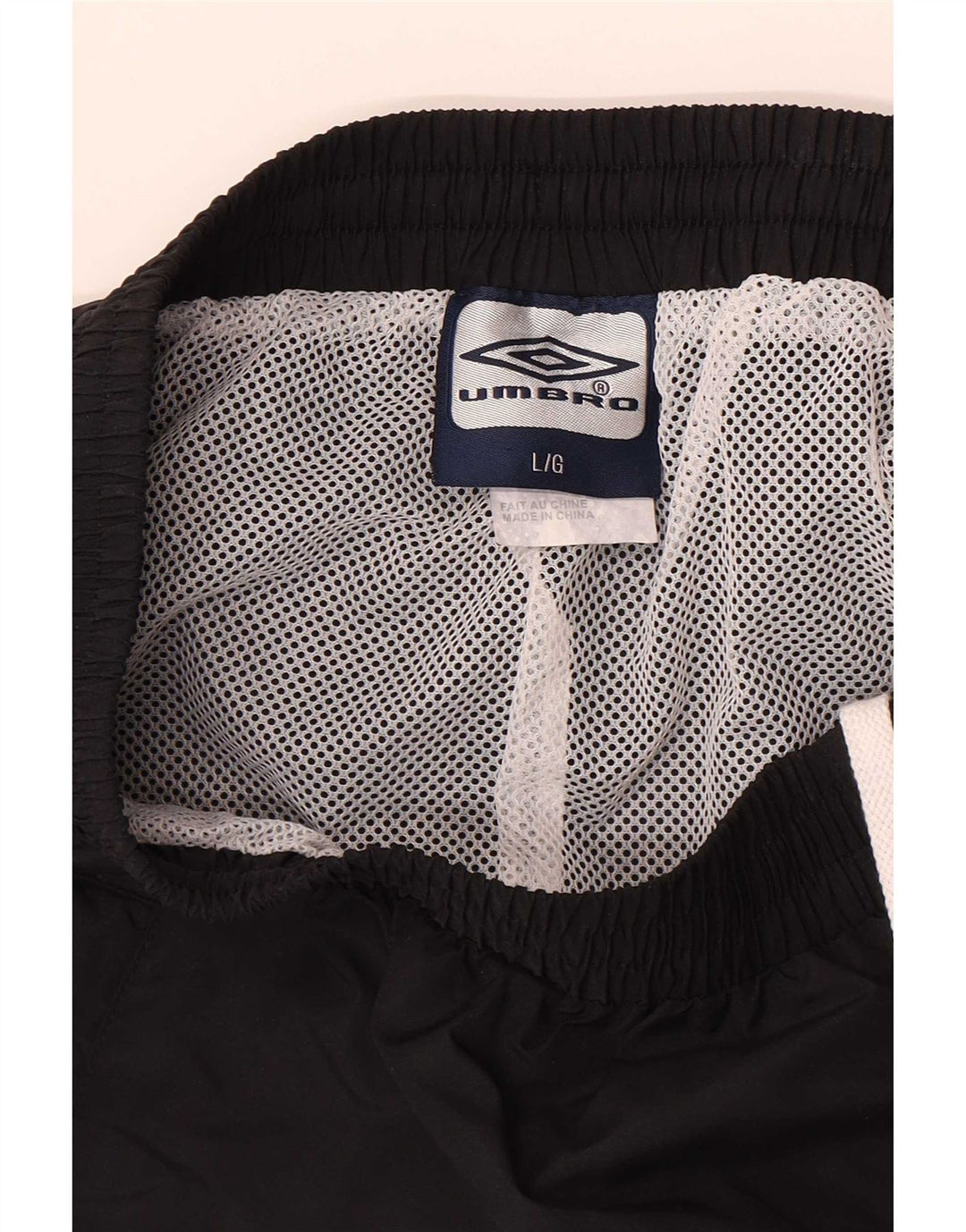 Pantalón De Chándal Umbro Hombre Grande Negro Poliéster