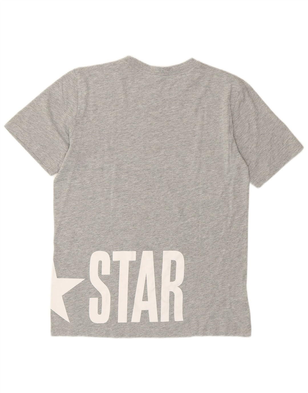 Converse Camiseta gráfica para niño 13-14 años XL Gris