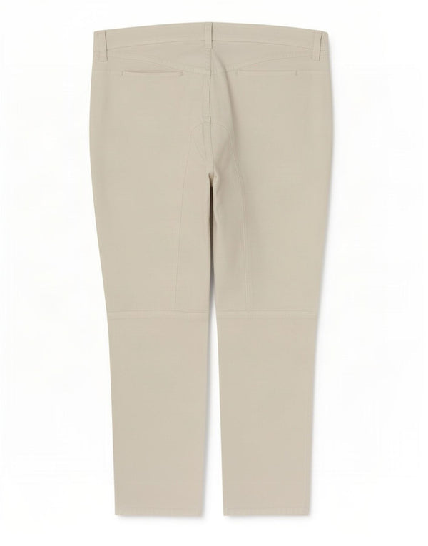 Armani Pantalones Cortos Slim para Mujer UK 18 XL W36 L25 Algodón Blanco