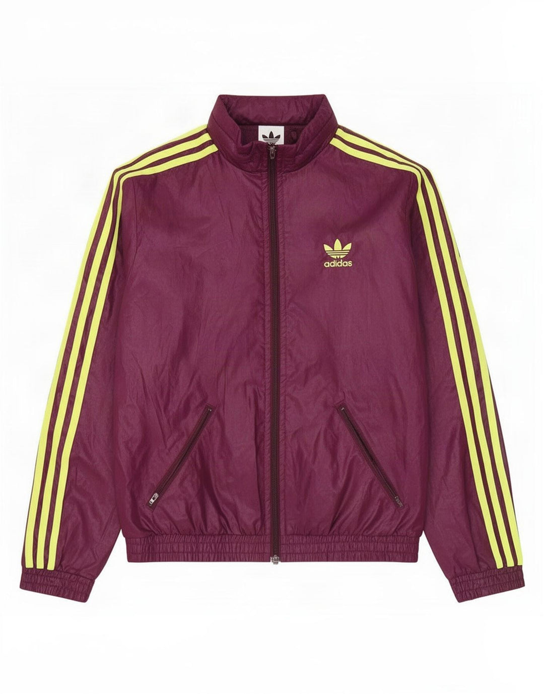 Adidas Chaqueta de chándal con capucha para mujer EU 40 Poliéster granate medio