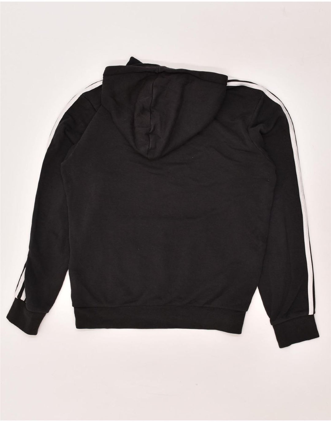 ADIDAS Mens Hoodie Jumper Small Black Cotton | Vintage Adidas | Thrift | Second-Hand Adidas | Used Clothing | Messina Hembry 