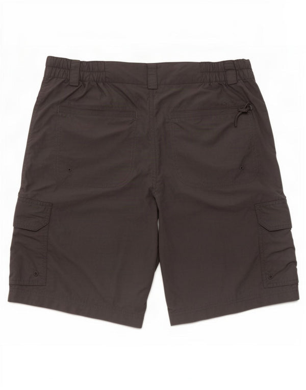 Pantalones cortos tipo cargo para hombre Mountain Warehouse W36 Nylon gris grande