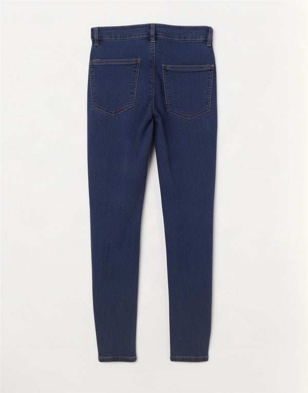 Topshop Vaqueros pitillo desgastados Joni para mujer W30 L27 Algodón azul