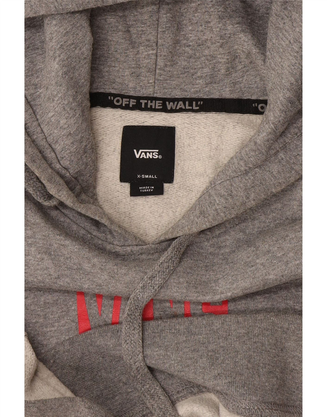 Vans Sudadera con capucha gráfica para hombre XS Gris