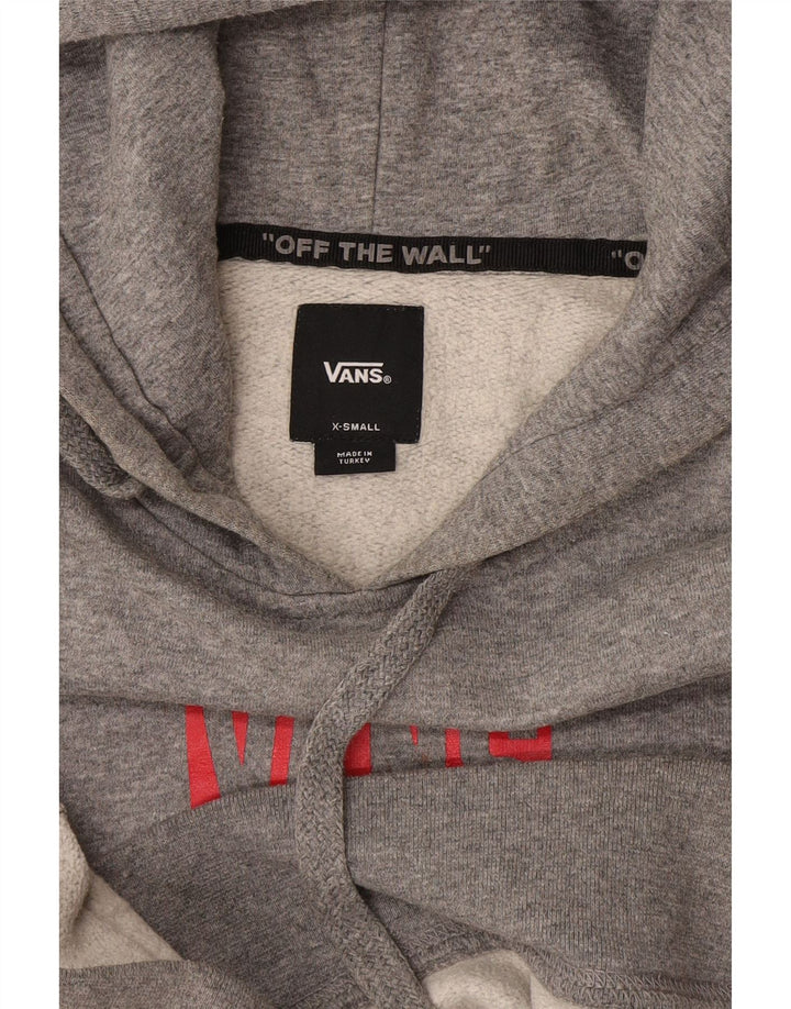 Vans Sudadera con capucha gráfica para hombre XS Gris