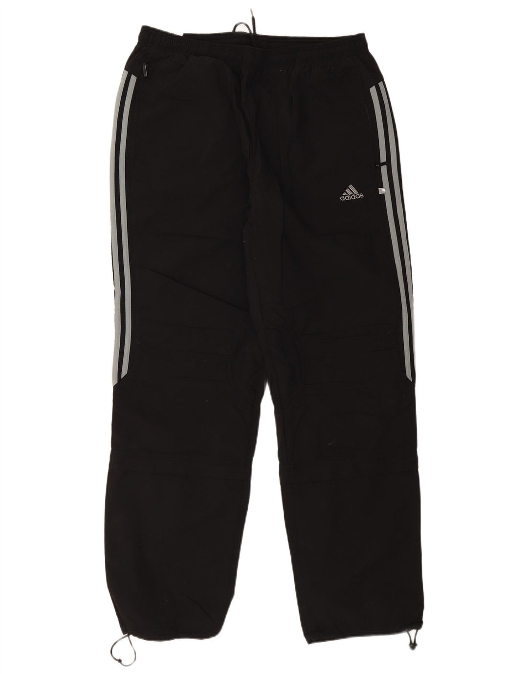 Adidas Mens Tracksuit Trousers Joggers Large  Black Polyester