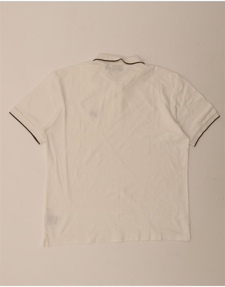 FILA Polo Hombre XL Algodón Blanco