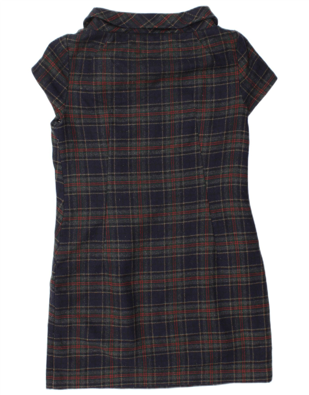 FRENCH CONNECTION Vestido tubo para mujer UK 40 Small Navy Blue Check