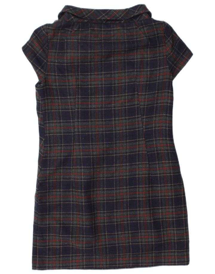 FRENCH CONNECTION Vestido tubo para mujer UK 40 Small Navy Blue Check