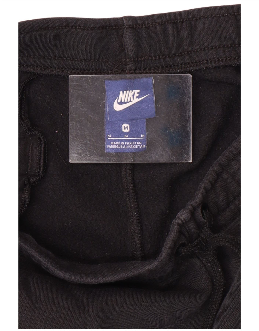 NIKE Hombre Pantalones de Chándal Joggers Medium Negro Algodón