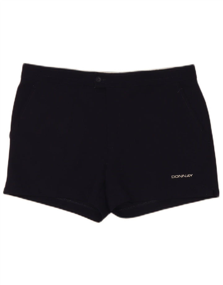 Pantalones cortos de tenis para hombre Donnay W34 poliéster azul marino grande