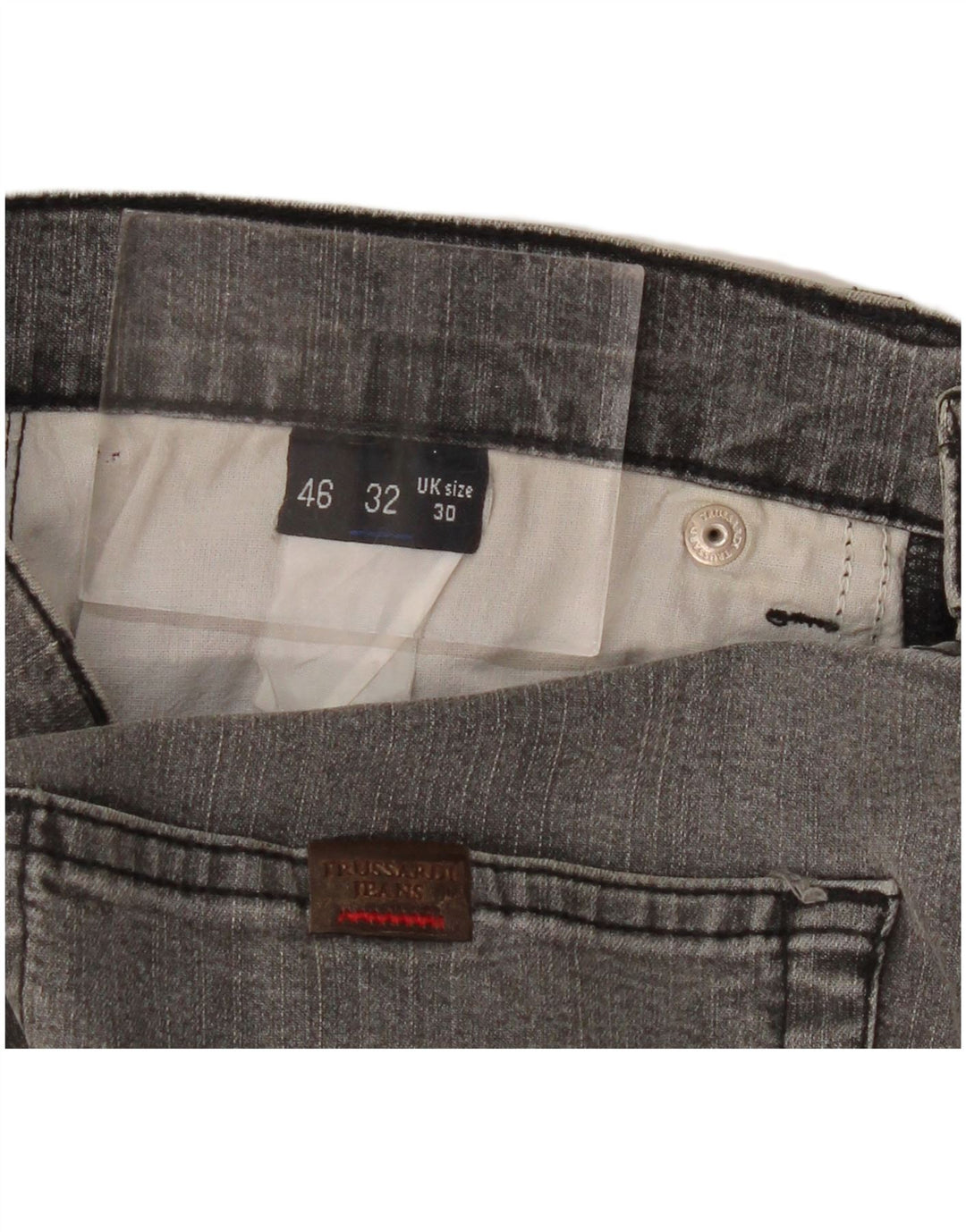 Shorts Vaqueros Mujer Trussardi W30 Gris Medio