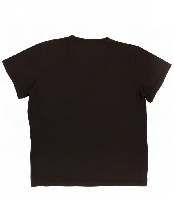 Pierre Cardin Camiseta Mujer Top UK 40 XL Algodón Negro