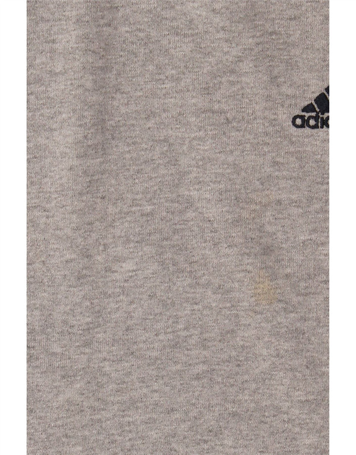 ADIDAS Sudadera para hombre Jumper 2XL Gris Colorblock Algodón