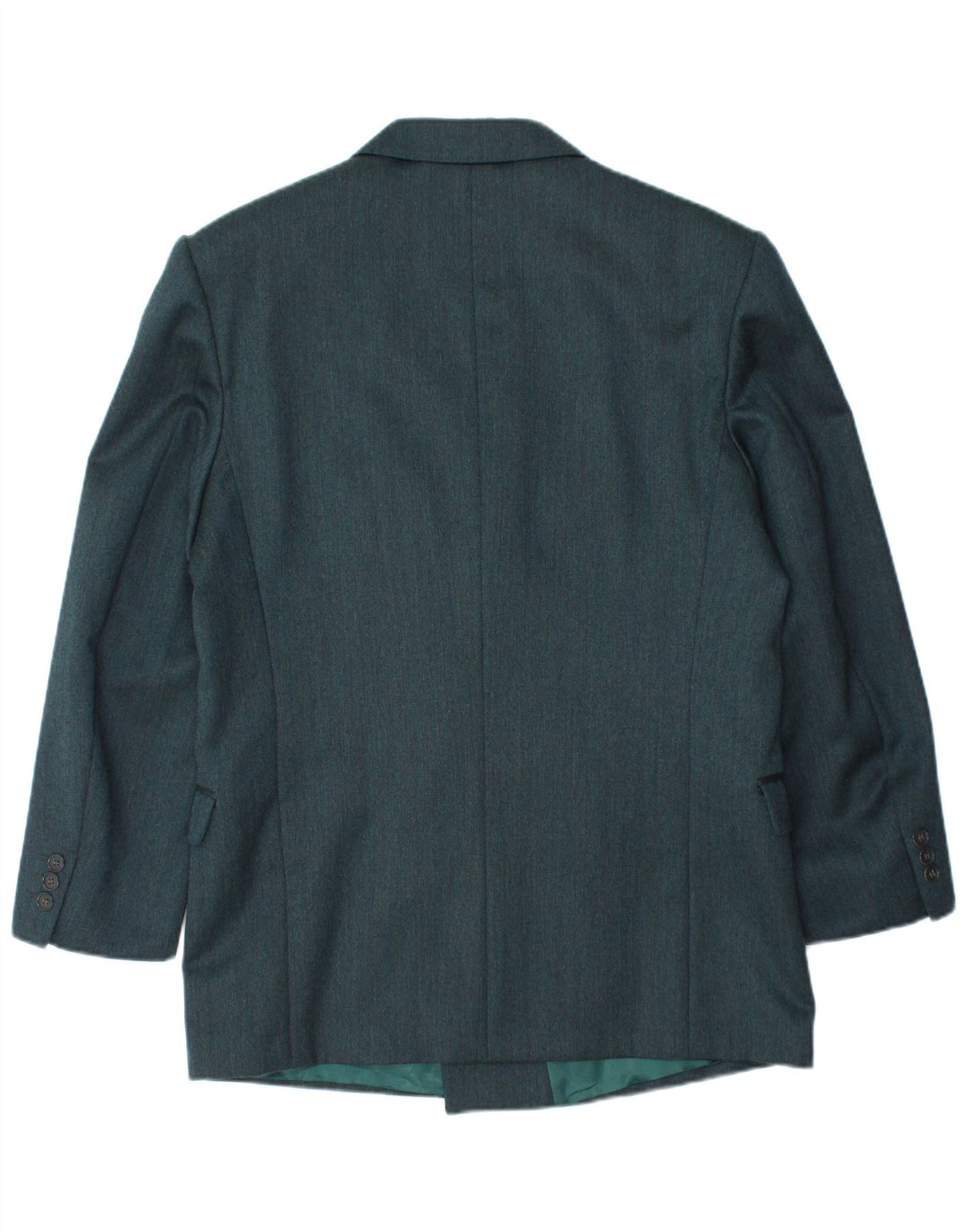 ANGELICO Traje de 2 piezas con doble botonadura para hombre IT 50 Large W34 L30 Verde