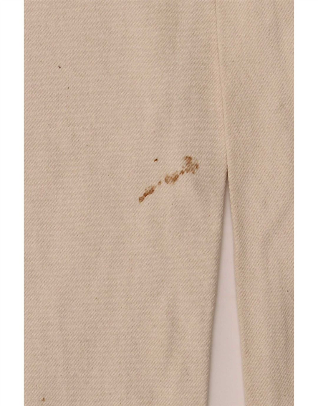 Wampum Vaqueros rectos para hombre IT 48 Medium W30 L32 Algodón blanco roto