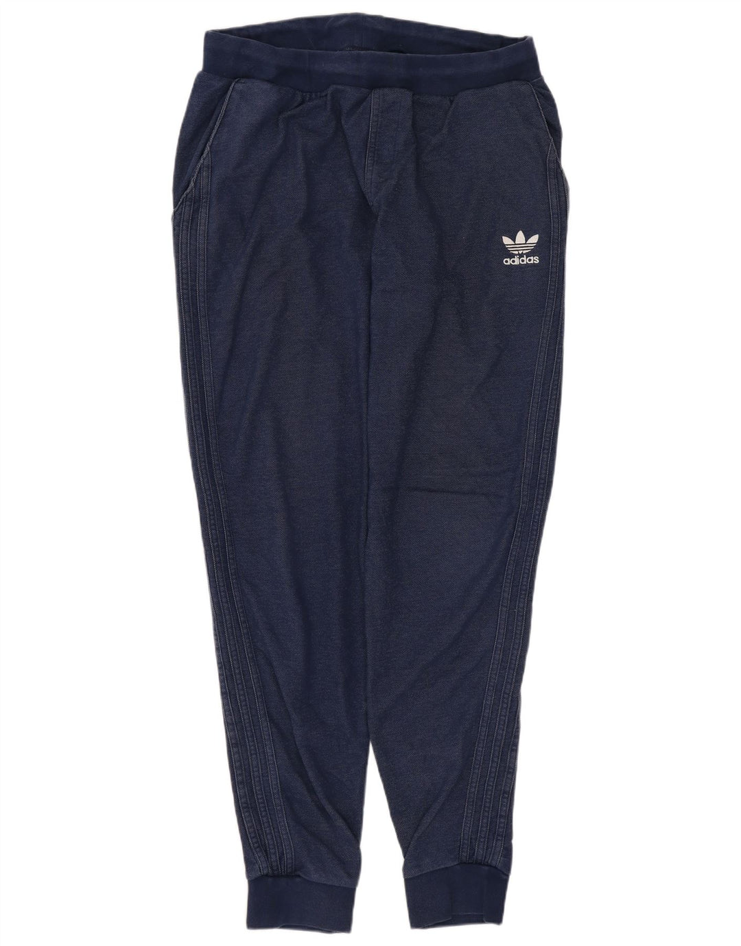 Adidas Hombre Pantalones De Chándal Joggers Grande Azul Marino Algodón