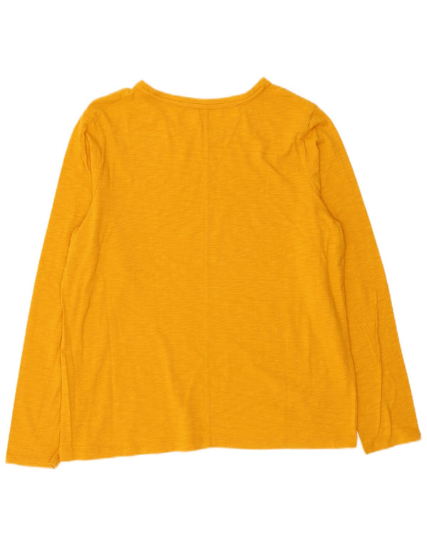 Gap Top Mujer Manga Larga ES 40 XL Amarillo Moteado