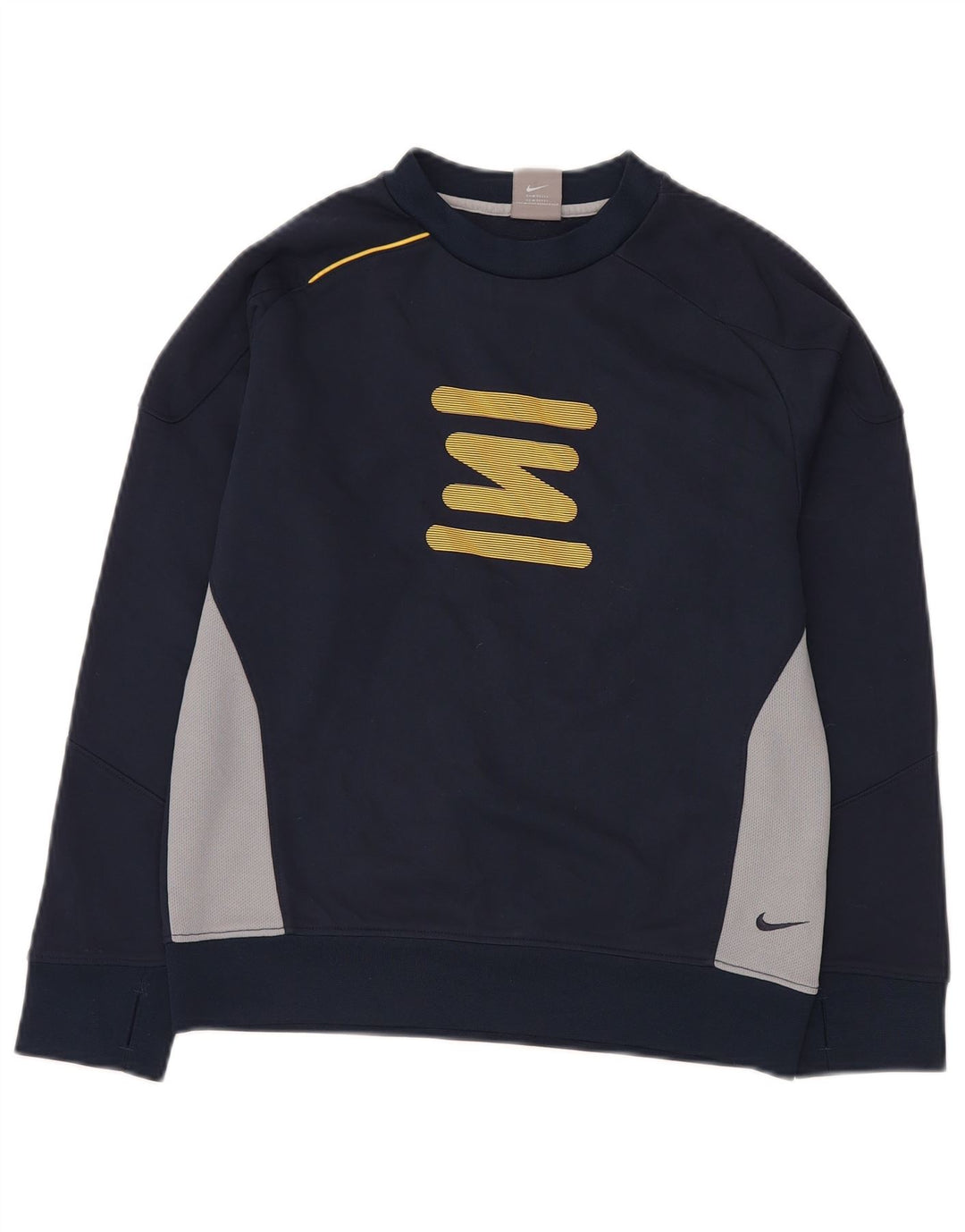 NIKE Sudadera Jumper para niños 10-11 años Mediana Azul Marino Colorblock