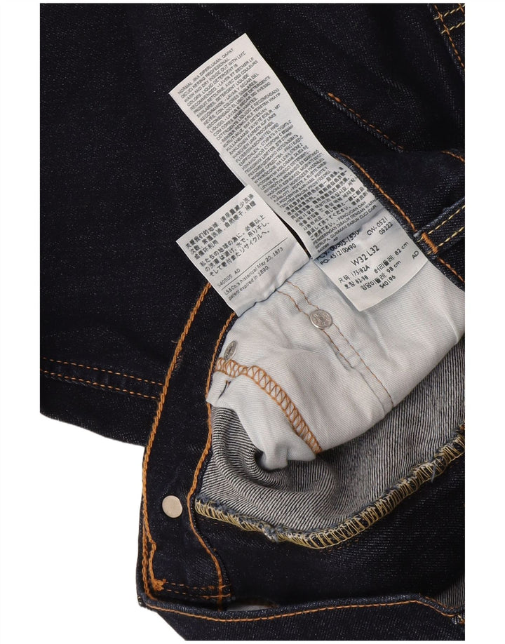 Vaqueros Levi's Hombre Rectos W32 L32 Algodón Azul Marino