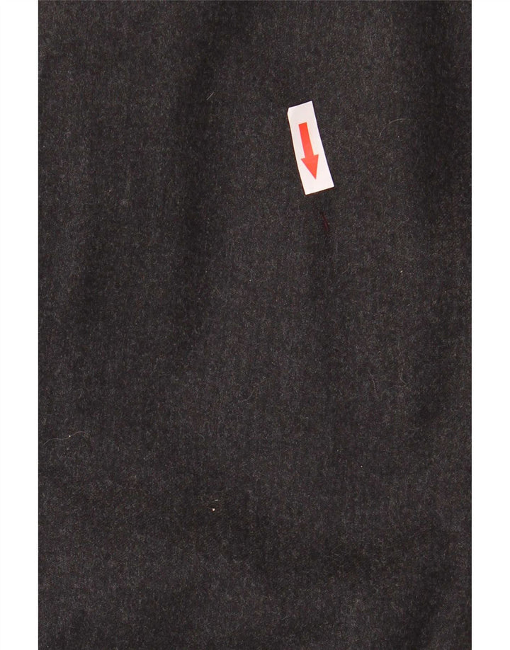 Marks & Spencer Chaqueta tipo blazer con 2 botones para hombre, talla 42, talla grande, color gris, lana virgen